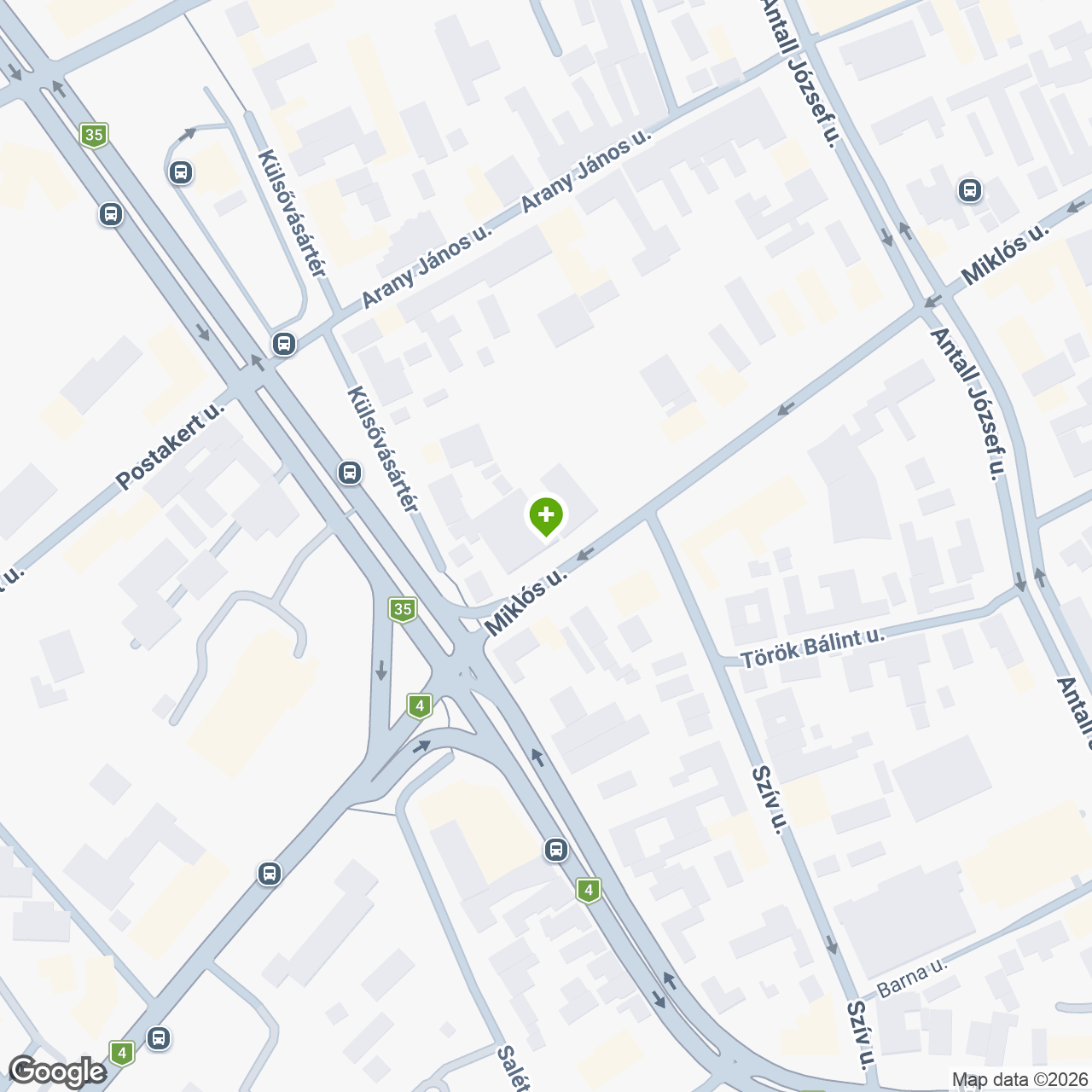 A gyógyszertár címe