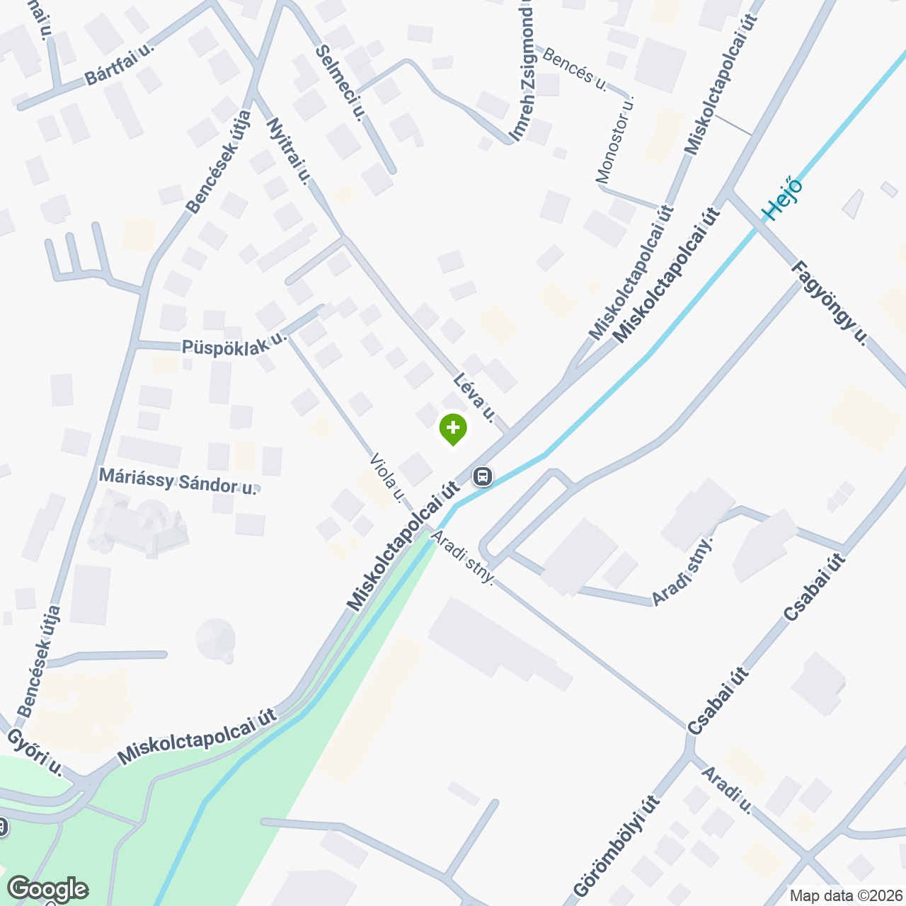 A gyógyszertár címe