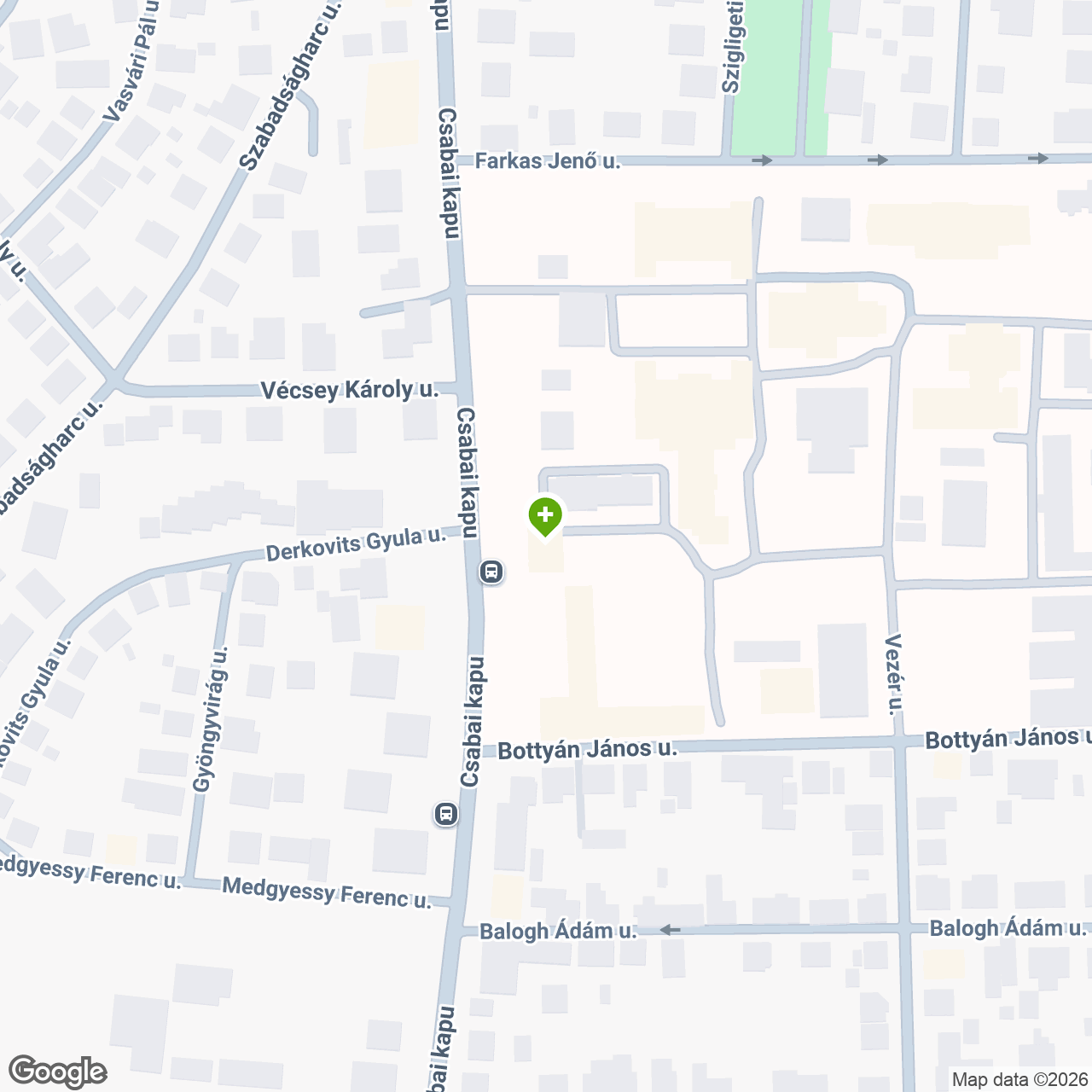 A gyógyszertár címe