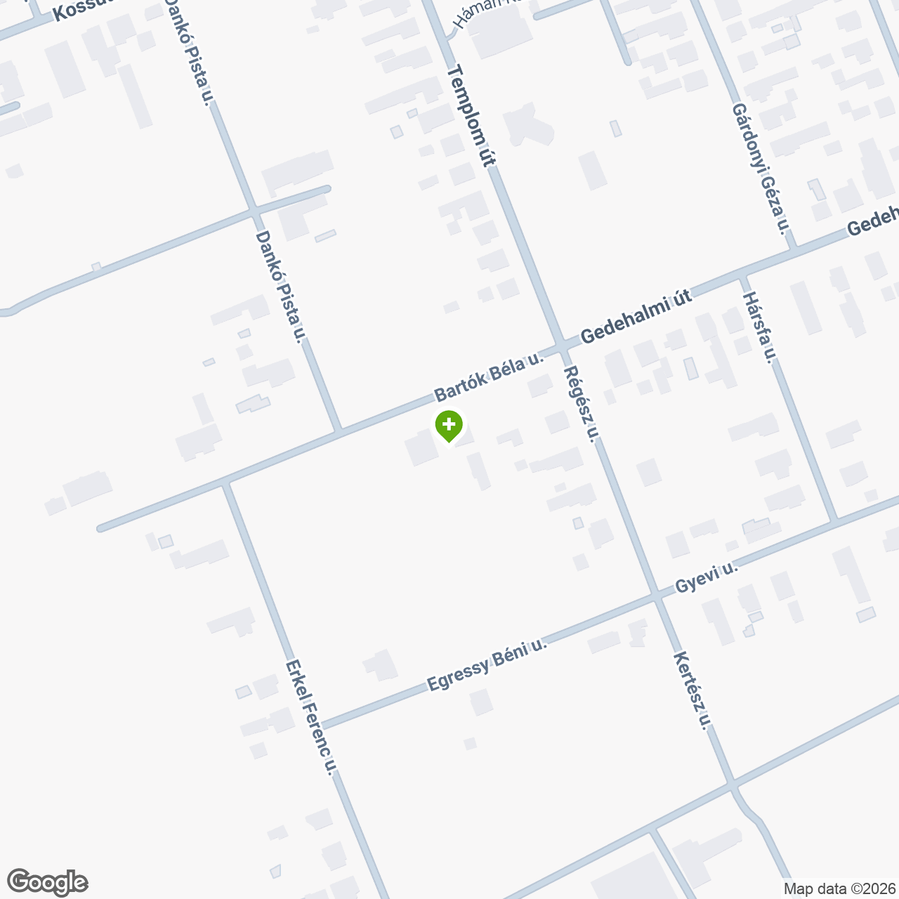 A gyógyszertár címe