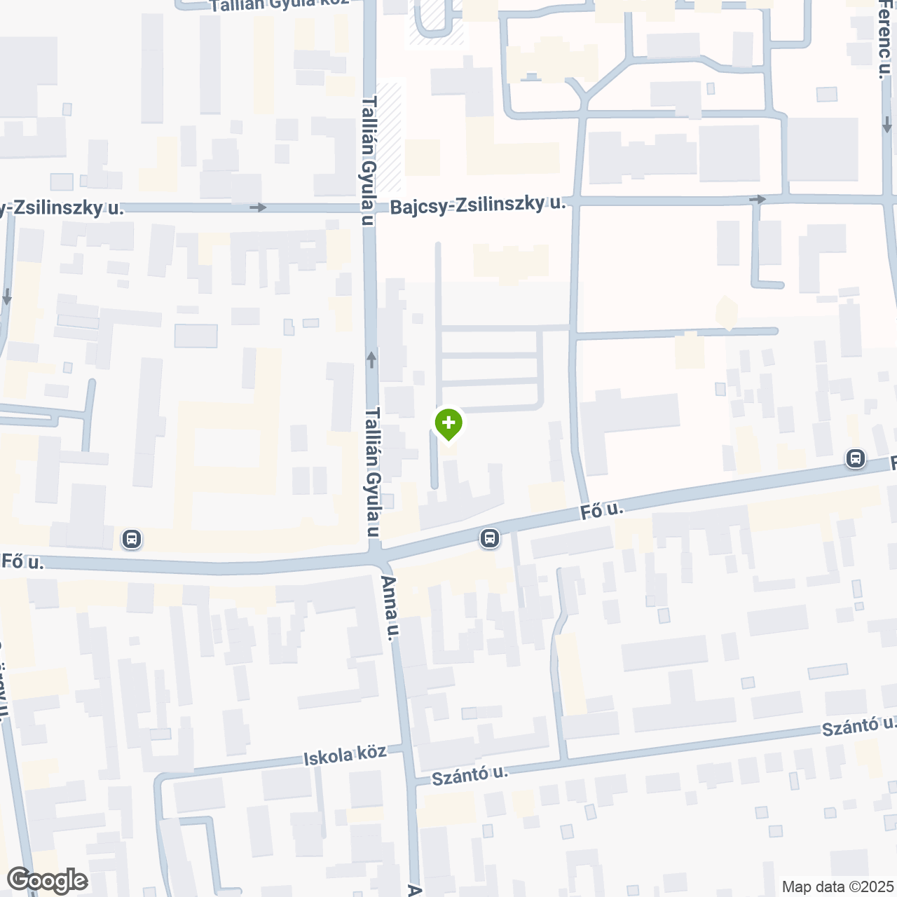 A gyógyszertár címe