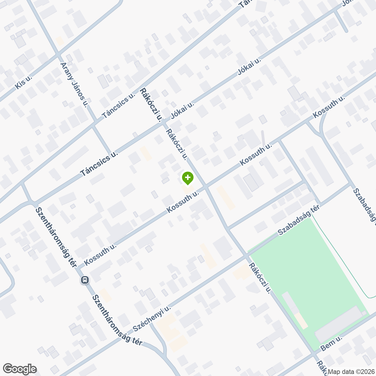 A gyógyszertár címe