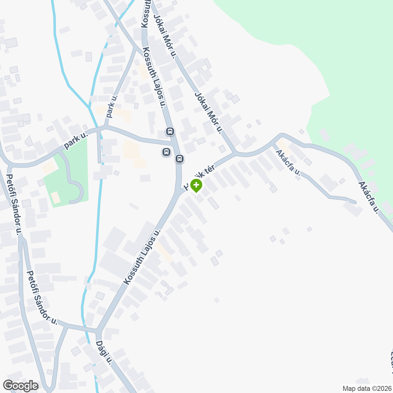 A gyógyszertár címe