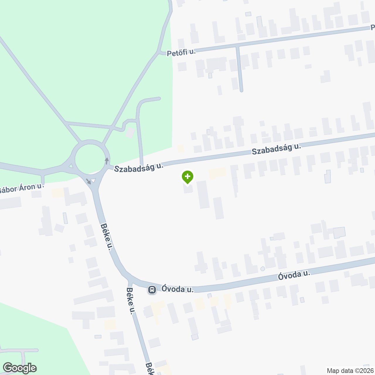 A gyógyszertár címe