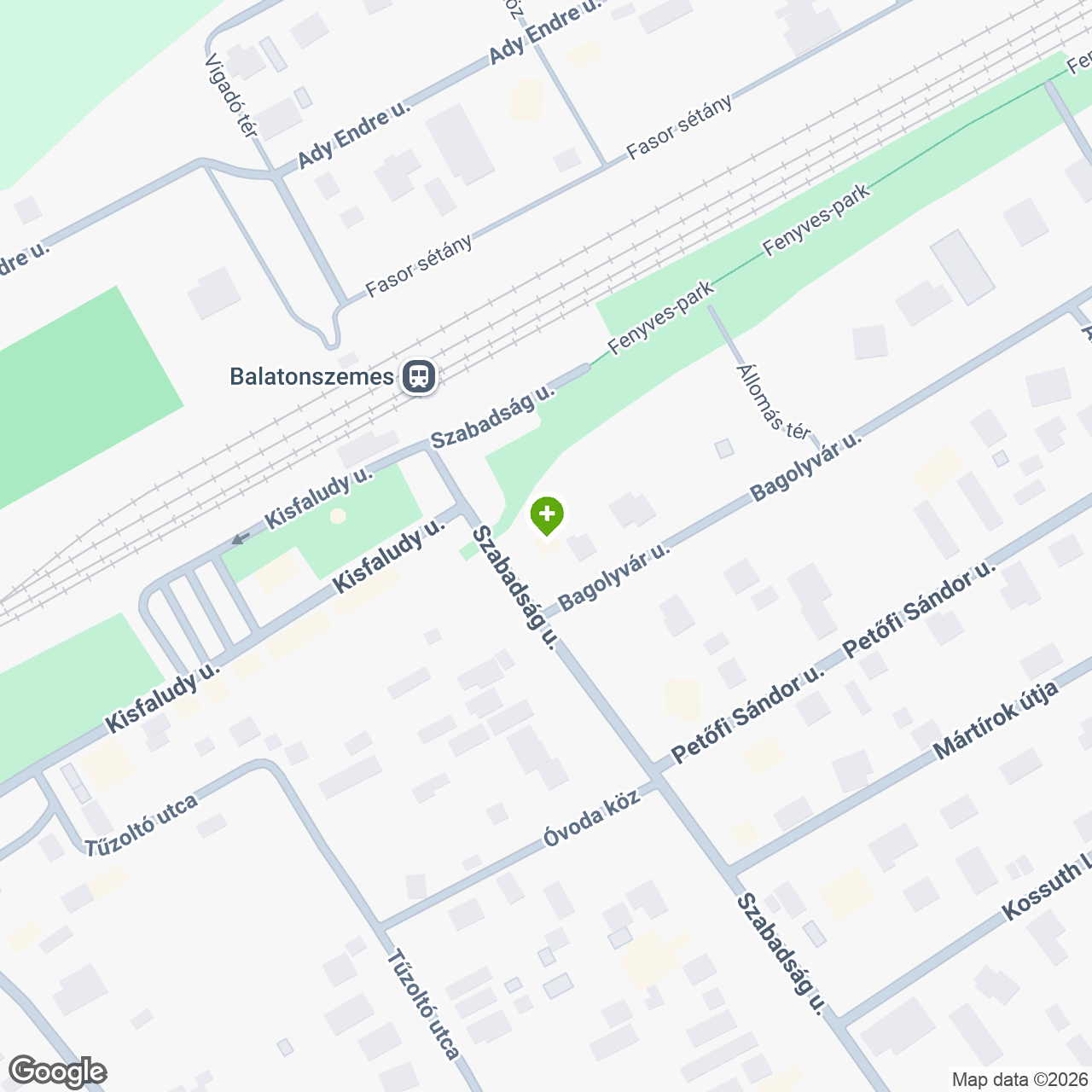 A gyógyszertár címe