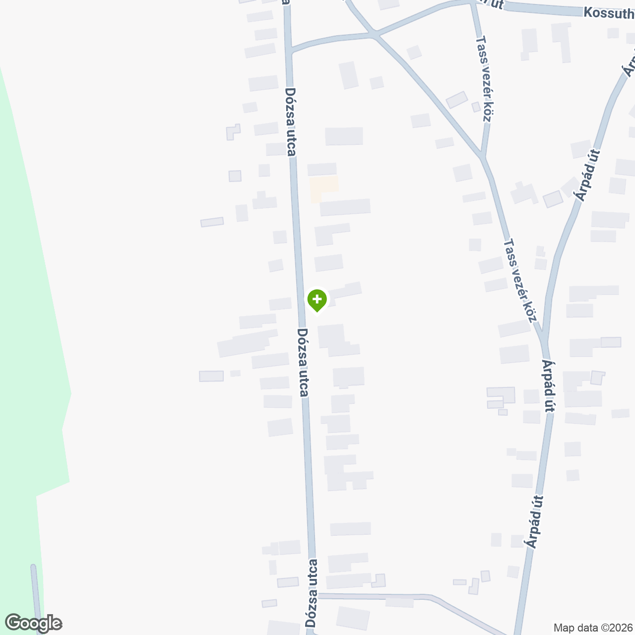 A gyógyszertár címe