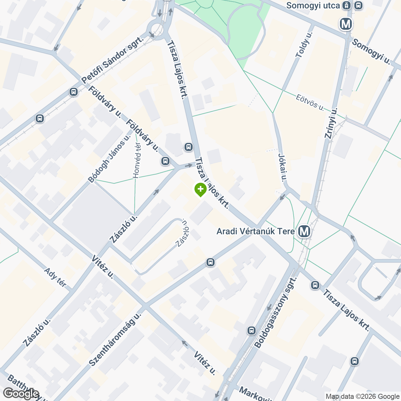 A gyógyszertár címe