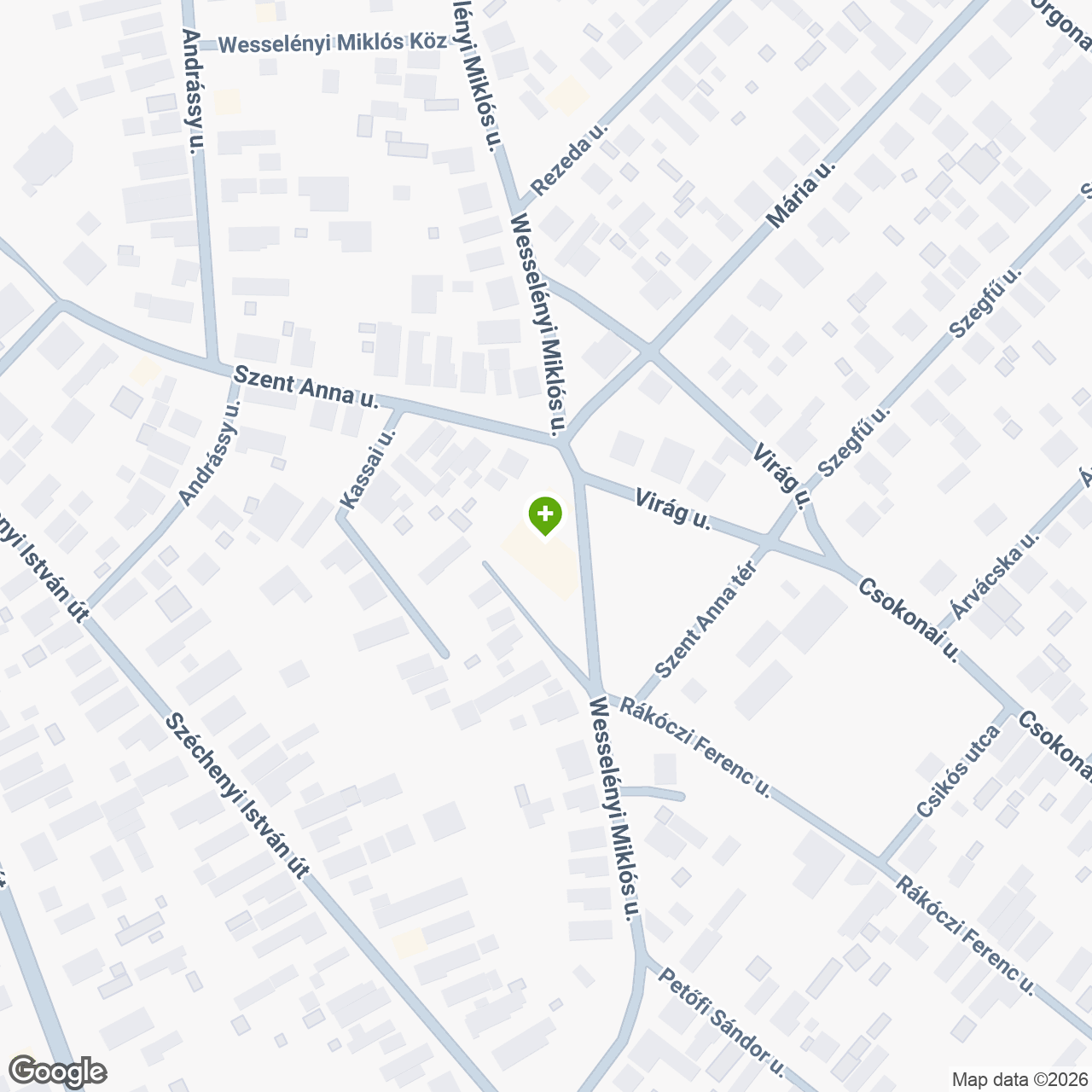 A gyógyszertár címe