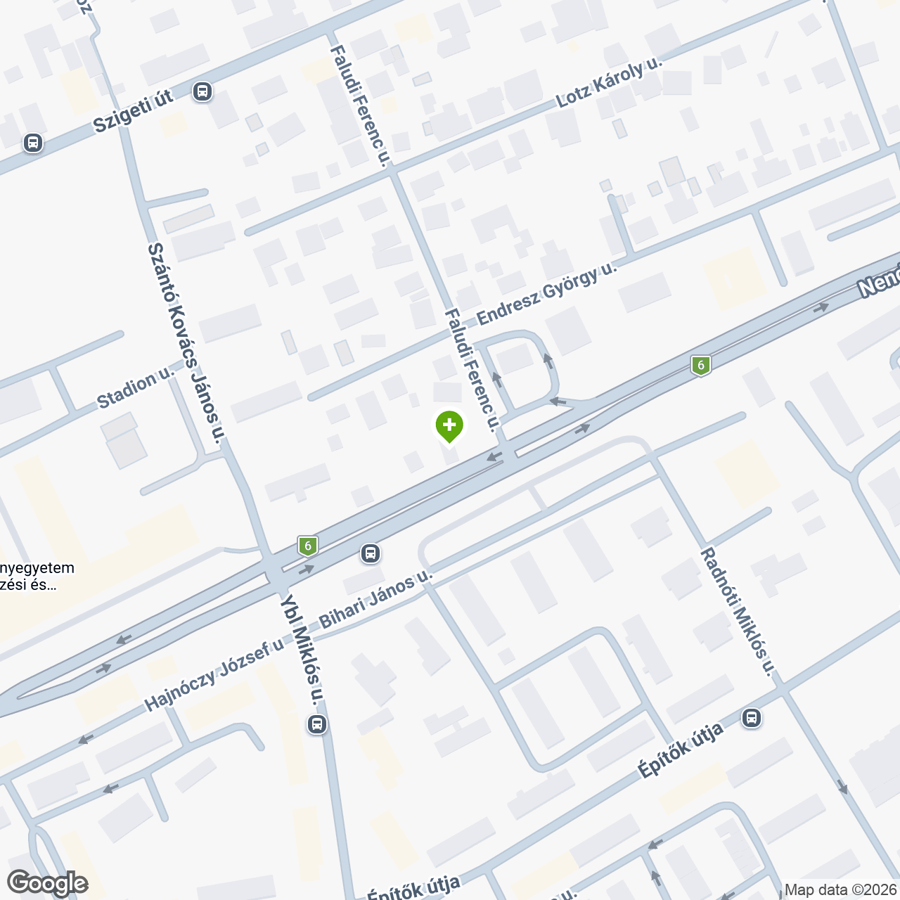 A gyógyszertár címe