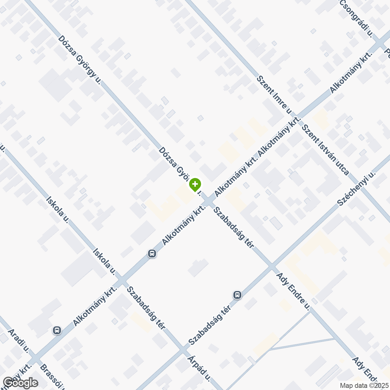 A gyógyszertár címe