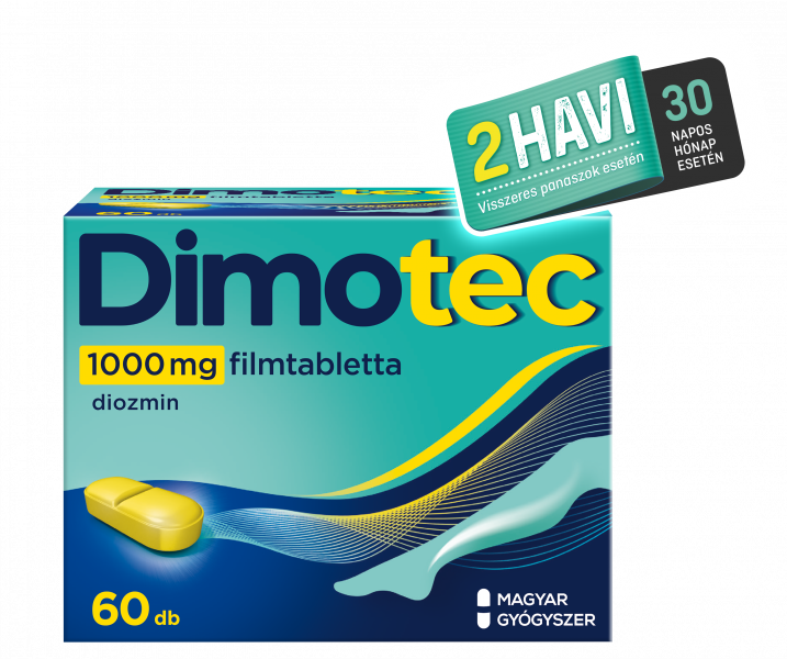 Dimotec 1000 mg filmtabletta 60 db