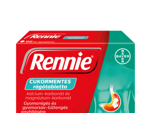 Rennie cukormentes rágótabletta, 96 db