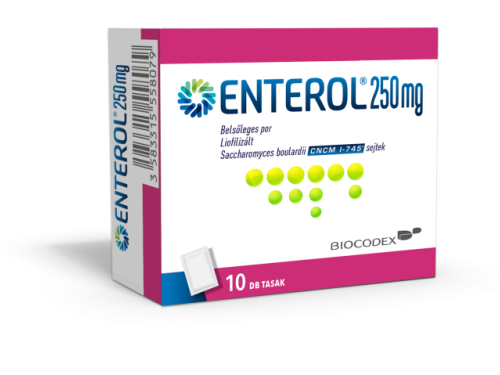 ENTEROL 250 MG BELSŐLEGES POR 10X