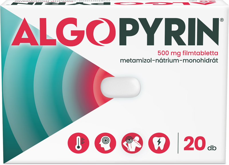 Algopyrin 500 mg filmtabletta, 20x