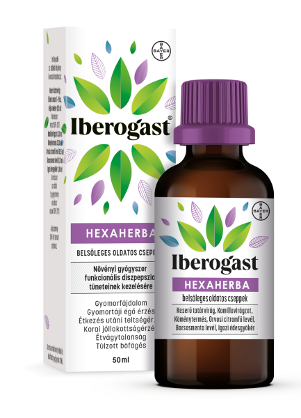 Iberogast Hexaherba oldatos cseppek belsőleges 50ml